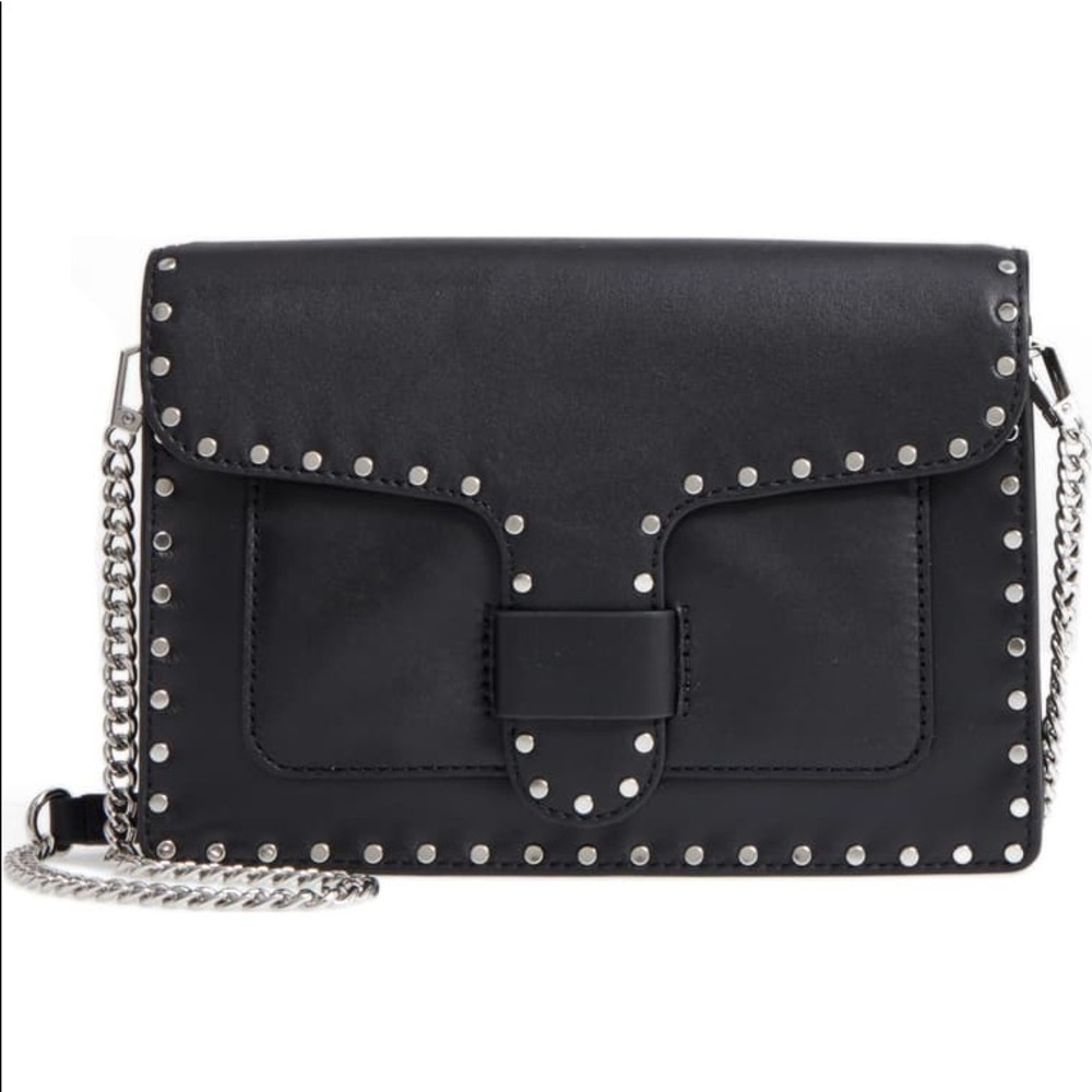 Rebecca Minkoff Black Leather Crossbody Bag